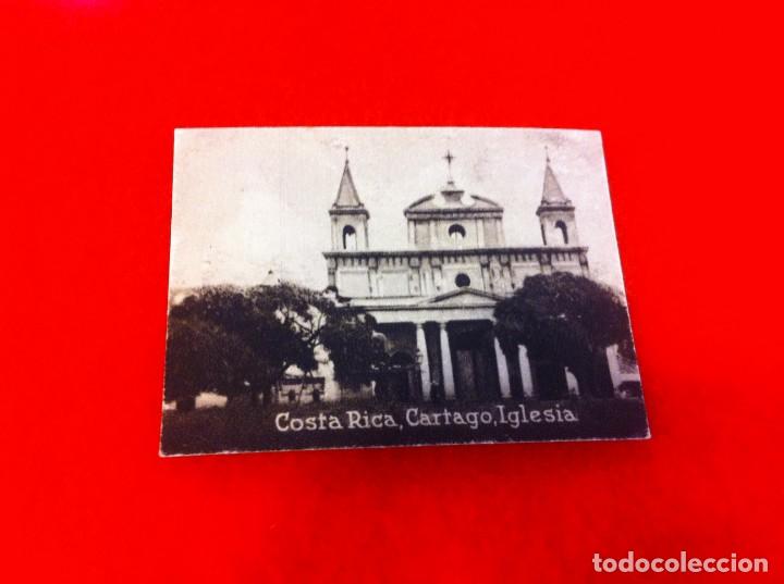 Cartoline: MINI POSTAL. &Aacute;LBUM ESPA&Ntilde;A Y LA AM&Eacute;RICA LATINA. COSTA RICA. CARTAGO. IGLESIA. N&ordm; 1727