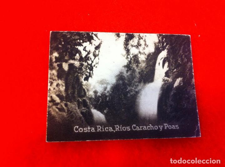 Postkarten: MINI POSTAL. &Aacute;LBUM ESPA&Ntilde;A Y LA AM&Eacute;RICA LATINA. COSTA RICA. R&Iacute;OS CARACHO Y POAS. N&ordm; 1735