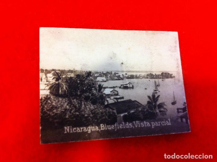 Cartoline: MINI POSTAL. &Aacute;LBUM ESPA&Ntilde;A Y LA AM&Eacute;RICA LATINA. NICARAGUA. BLUEFIELDS. VISTA PARCIAL. N&ordm; 1697