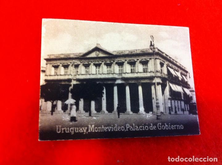 Postkarten: MINI POSTAL. &Aacute;LBUM ESPA&Ntilde;A Y LA AM&Eacute;RICA LATINA. URUGUAY. MONTEVIDEO. PALACIO GOBIERNO. N&ordm; 1884