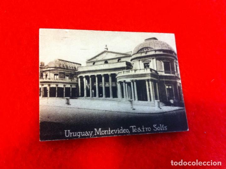 Cartes Postales: MINI POSTAL. &Aacute;LBUM ESPA&Ntilde;A Y LA AM&Eacute;RICA LATINA. URUGUAY. MONTEVIDEO. TEATRO SOLIS. N&ordm; 1890