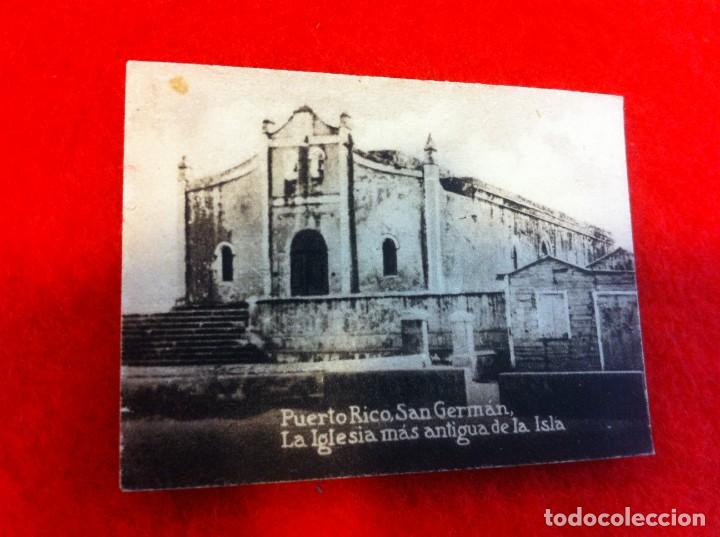 Cartes Postales: MINI POSTAL. &Aacute;LBUM ESPA&Ntilde;A Y LA AM&Eacute;RICA LATINA. PUERTO RICO. SAN GERM&Aacute;N. IGLESIA ANTIGUA...N&ordm; 1567