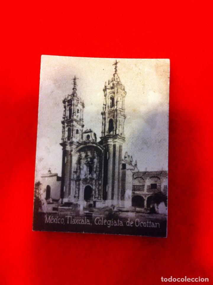 Cartoline: MINI POSTAL. &Aacute;LBUM ESPA&Ntilde;A Y LA AM&Eacute;RICA LATINA. M&Eacute;XICO. TLAXCALA. COLEGIATA DE OCOTTAN. N&ordm; 1632