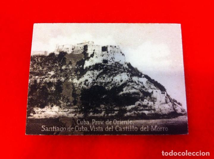 Postkarten: MINI POSTAL. &Aacute;LBUM ESPA&Ntilde;A Y LA AM&Eacute;RICA LATINA. CUBA.SANTIAGO DE CUBA. CASTILLO DEL MORRO. N&ordm; 1523