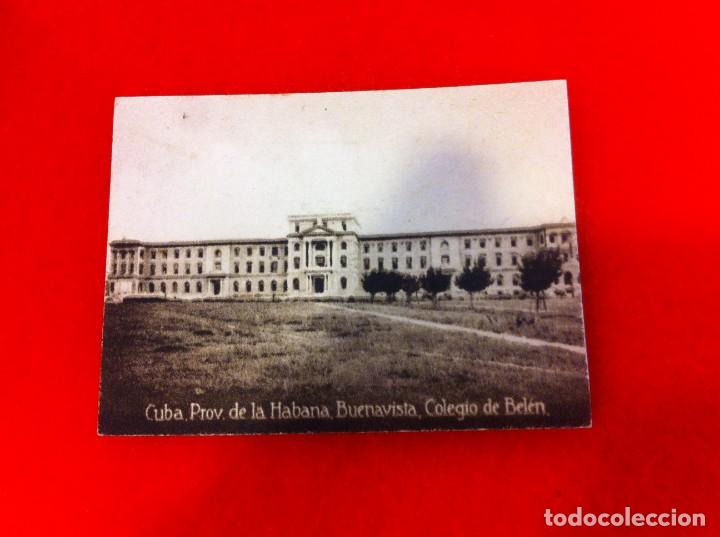 Postkarten: MINI POSTAL. &Aacute;LBUM ESPA&Ntilde;A Y LA AM&Eacute;RICA LATINA. CUBA. HABANA. BUENAVISTA. COLEGIO BEL&Eacute;N. N&ordm; 1496