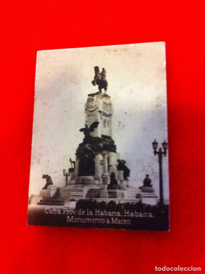 Postais: MINI POSTAL. &Aacute;LBUM ESPA&Ntilde;A Y LA AM&Eacute;RICA LATINA. CUBA. HABANA. MONUMENTO A MACEO. N&ordm; 1488