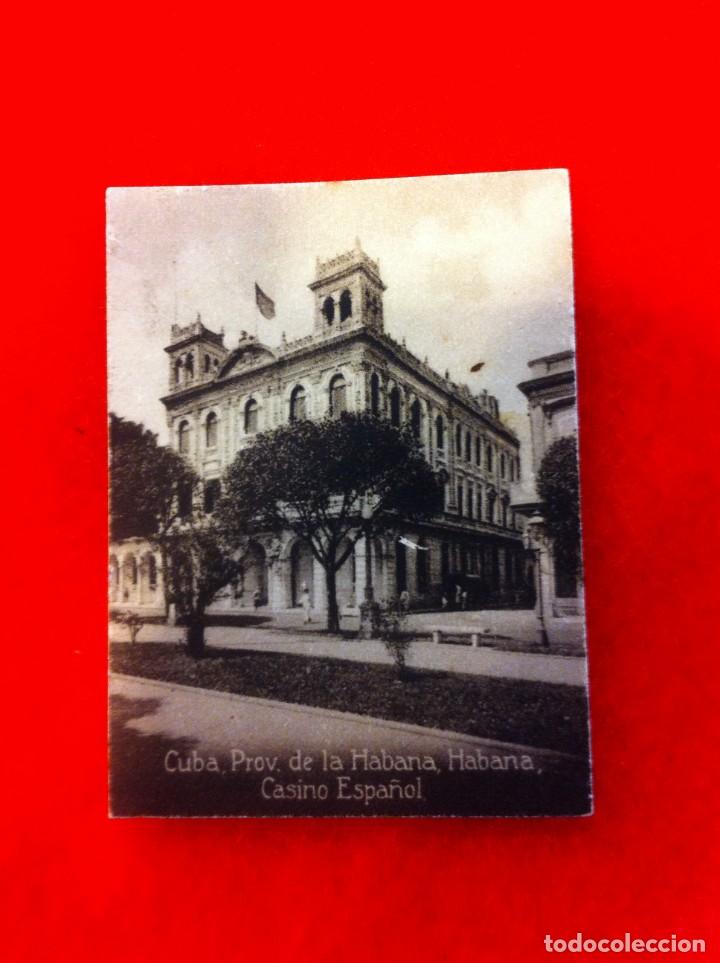 Postales: MINI POSTAL. &Aacute;LBUM ESPA&Ntilde;A Y LA AM&Eacute;RICA LATINA. CUBA. HABANA. CASINO ESPA&Ntilde;OL. N&ordm; 1499
