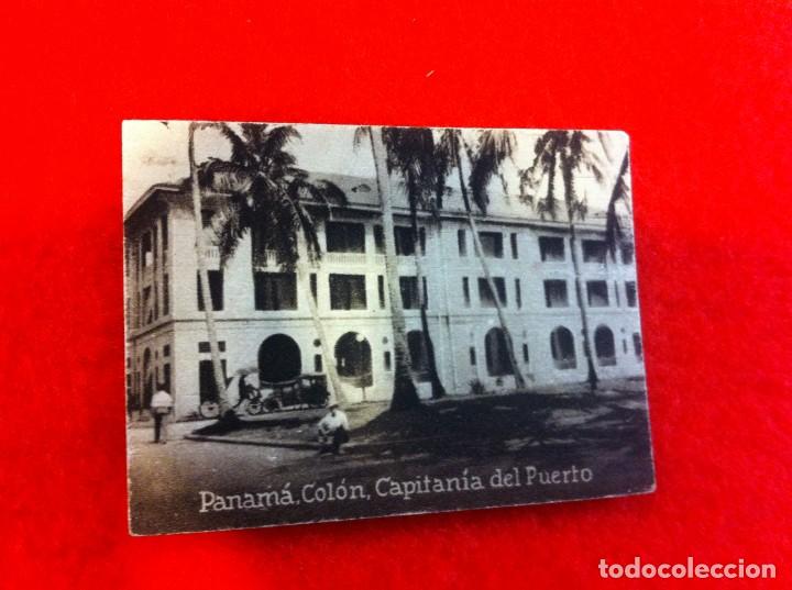 Postais: MINI POSTAL. &Aacute;LBUM ESPA&Ntilde;A Y LA AM&Eacute;RICA LATINA. PANAM&Aacute;. COL&Oacute;N. CAPITAN&Iacute;A DEL PUERTO. N&ordm; 1757