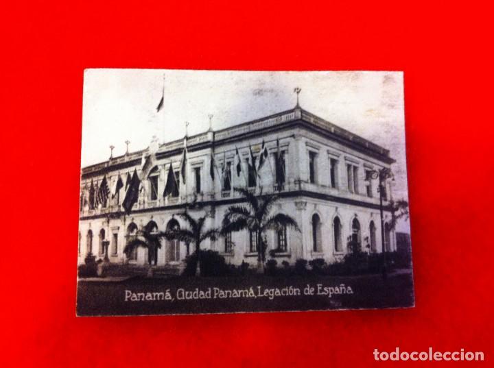 Postkarten: MINI POSTAL. &Aacute;LBUM ESPA&Ntilde;A Y LA AM&Eacute;RICA LATINA. PANAM&Aacute;. CIUDAD PANAM&Aacute;. LEGACI&Oacute;N DE ESPA&Ntilde;A. N&ordm; 1745
