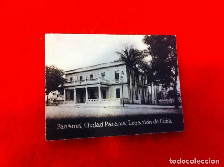 Cartoline: MINI POSTAL. &Aacute;LBUM ESPA&Ntilde;A Y LA AM&Eacute;RICA LATINA. PANAM&Aacute;. CIUDAD PANAM&Aacute;. LEGACI&Oacute;N DE CUBA. N&ordm; 1744