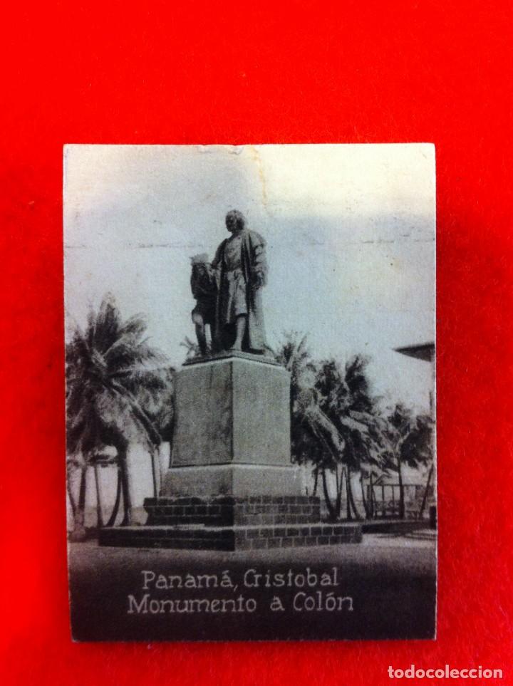 Postales: MINI POSTAL. &Aacute;LBUM ESPA&Ntilde;A Y LA AM&Eacute;RICA LATINA. PANAM&Aacute;. CRISTOBAL. MONUMENTO A COL&Oacute;N. N&ordm; 1762