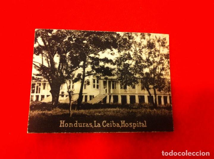 Postais: MINI POSTAL. &Aacute;LBUM ESPA&Ntilde;A Y LA AM&Eacute;RICA LATINA. HONDURAS. LA CEIBA. HOSPITAL. N&ordm; 1669