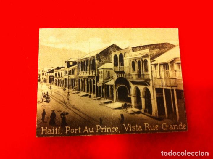 Cartoline: MINI POSTAL. &Aacute;LBUM ESPA&Ntilde;A Y LA AM&Eacute;RICA LATINA. HAIT&Iacute;. PORT AU PRINCE. VISTA RUE GRANDE. N&ordm; 1549