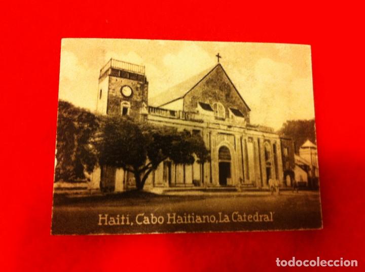 Postales: MINI POSTAL. &Aacute;LBUM ESPA&Ntilde;A Y LA AM&Eacute;RICA LATINA. HAIT&Iacute;. CABO HAITIANO. CATEDRAL. N&ordm; 1554