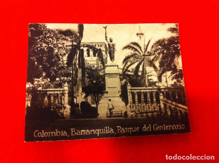 Cartes Postales: MINI POSTAL. &Aacute;LBUM ESPA&Ntilde;A Y LA AM&Eacute;RICA LATINA. COLOMBIA. BARRANQUILLA. PARQUE CENTENARIO. N&ordm; 1797