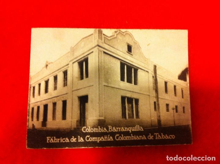 Postais: MINI POSTAL. &Aacute;LBUM ESPA&Ntilde;A Y LA AM&Eacute;RICA LATINA. COLOMBIA. BARRANQUILLA. F&Aacute;BRICA TABACO. N&ordm; 1792