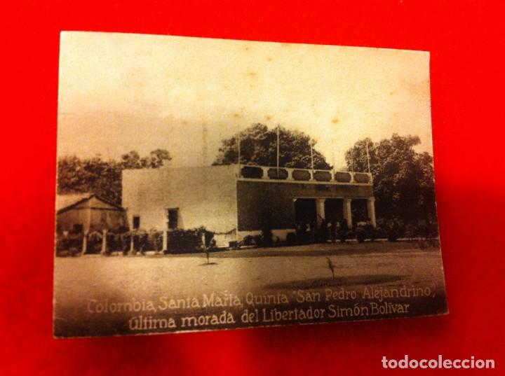 Cartoline: MINI POSTAL. &Aacute;LBUM ESPA&Ntilde;A Y LA AM&Eacute;RICA LATINA. COLOMBIA. SANTA MARTA. QUINTA SAN PEDRO...N&ordm; 1808