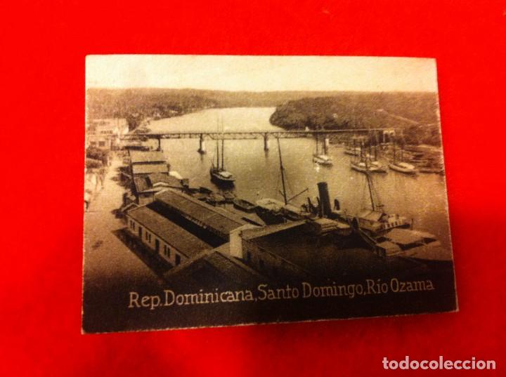 Postais: MINI POSTAL. &Aacute;LBUM ESPA&Ntilde;A Y LA AM&Eacute;RICA LATINA. REP. DOMINICANA. SANTO DOMINGO. R&Iacute;O OZAMA. N&ordm; 1538