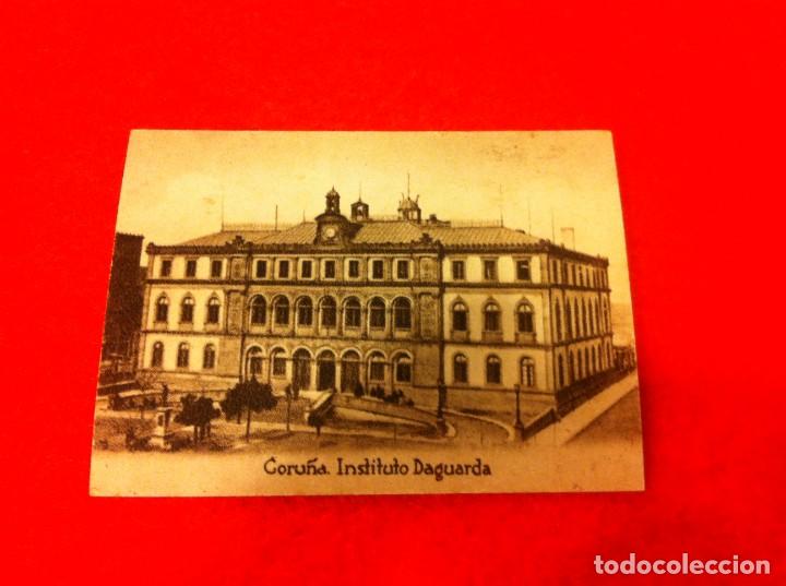 Postales: MINI POSTAL. &Aacute;LBUM ESPA&Ntilde;A Y LA AM&Eacute;RICA LATINA. CORU&Ntilde;A. INSTITUTO DAGUARDA. N&ordm; 129