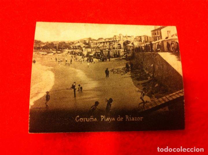Postais: MINI POSTAL. &Aacute;LBUM ESPA&Ntilde;A Y LA AM&Eacute;RICA LATINA. CORU&Ntilde;A. PLAYA DE RIAZOR. N&ordm; 137