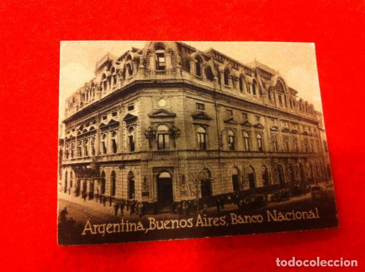 Postcards: MINI POSTAL. &Aacute;LBUM ESPA&Ntilde;A Y LA AM&Eacute;RICA LATINA. ARGENTINA. BUENOS AIRES. BANCO NACIONAL. N&ordm; 2013