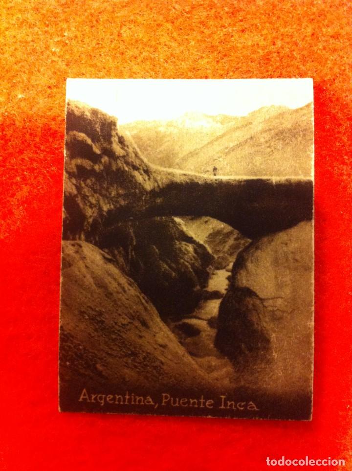 Cartes Postales: MINI POSTAL. &Aacute;LBUM ESPA&Ntilde;A Y LA AM&Eacute;RICA LATINA. ARGENTINA. PUENTE INCA. N&ordm; 2045