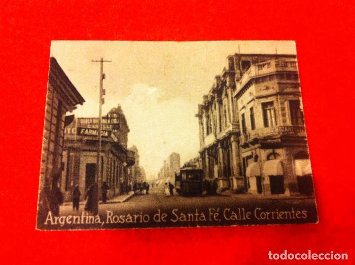Postkarten: MINI POSTAL. &Aacute;LBUM ESPA&Ntilde;A Y LA AM&Eacute;RICA LATINA. ARGENTINA. ROSARIO. CALLE CORRIENTES. N&ordm; 2021