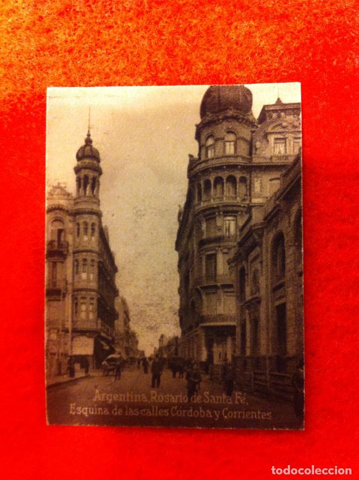 Postales: MINI POSTAL. &Aacute;LBUM ESPA&Ntilde;A Y LA AM&Eacute;RICA LATINA. ARGENTINA. ROSARIO. ESQUINA C&Oacute;RDOBA Y... N&ordm; 2019