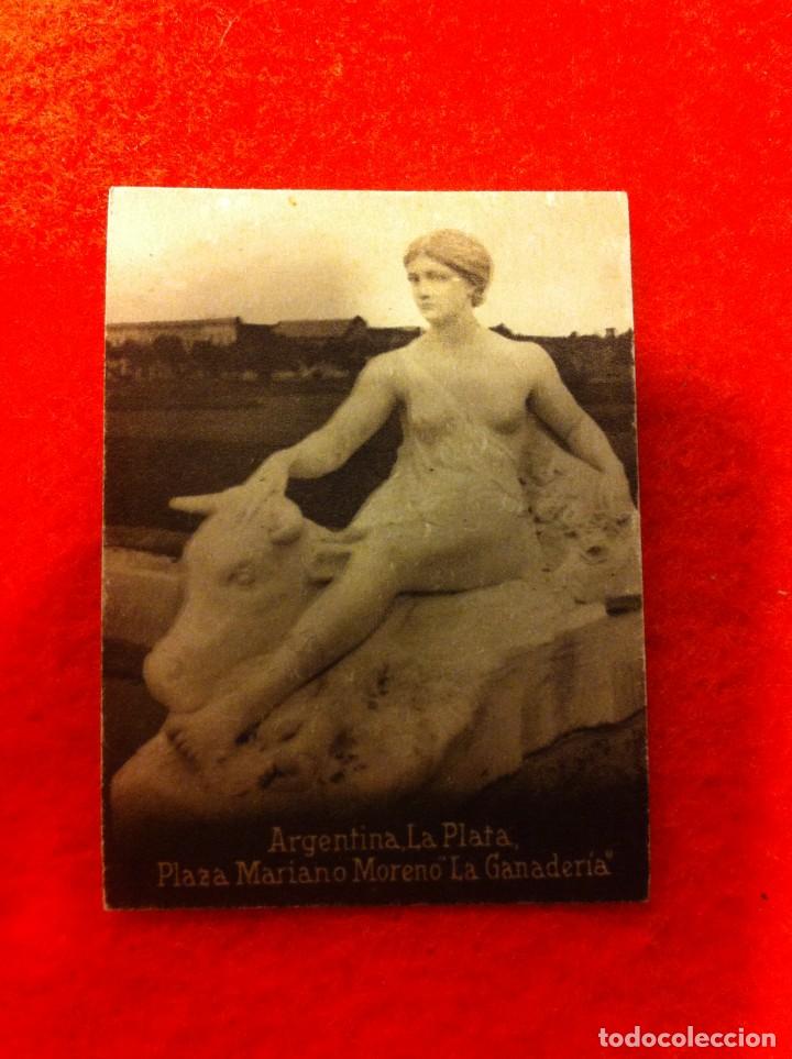 Postkarten: MINI POSTAL. &Aacute;LBUM ESPA&Ntilde;A Y LA AM&Eacute;RICA LATINA. ARGENTINA. LA PLATA. PLAZA MARIANO MORENO. N&ordm; 2033