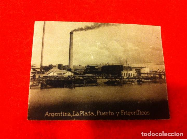 Cartes Postales: MINI POSTAL. &Aacute;LBUM ESPA&Ntilde;A Y LA AM&Eacute;RICA LATINA. ARGENTINA. LA PLATA. PUERTO Y FRIGOR&Iacute;FICOS. N&ordm; 2030