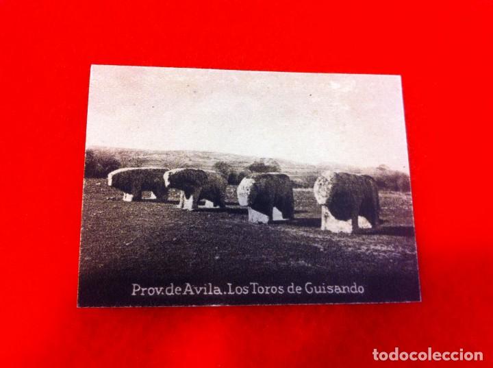 Postkarten: MINI POSTAL. &Aacute;LBUM ESPA&Ntilde;A Y LA AM&Eacute;RICA LATINA. AVILA. LOS TOROS DE GUISANDO. N&ordm; 537