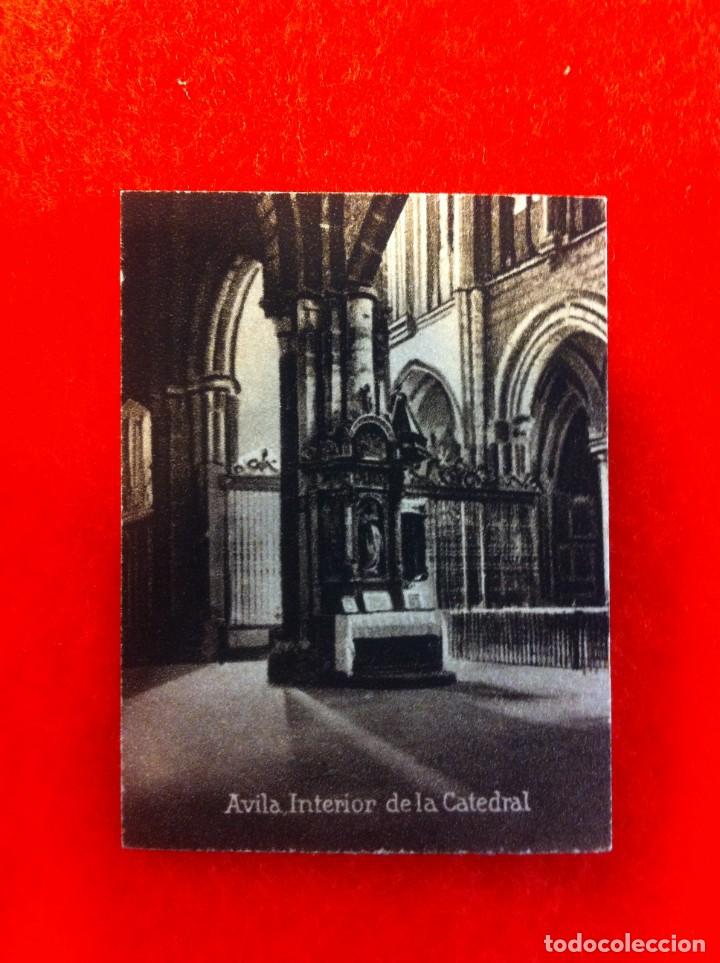 Postales: MINI POSTAL. &Aacute;LBUM ESPA&Ntilde;A Y LA AM&Eacute;RICA LATINA. AVILA. INTERIOR CATEDRAL. N&ordm; 540