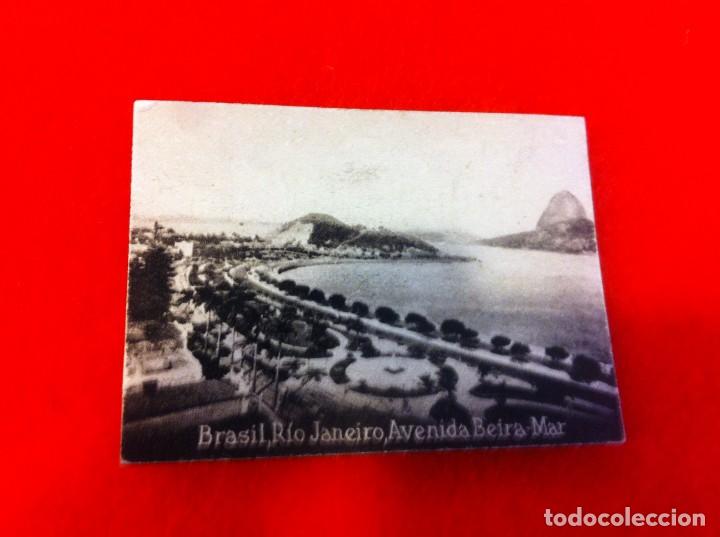 Postcards: MINI POSTAL. &Aacute;LBUM ESPA&Ntilde;A Y LA AM&Eacute;RICA LATINA. BRASIL. R&Iacute;O DE JANEIRO. AVDA. BEIRA MAR. N&ordm; 1910