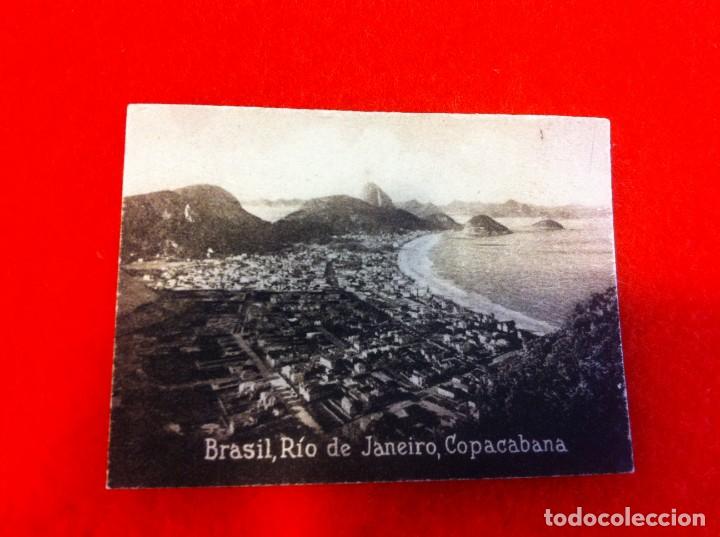Postales: MINI POSTAL. &Aacute;LBUM ESPA&Ntilde;A Y LA AM&Eacute;RICA LATINA. BRASIL. R&Iacute;O DE JANEIRO. COPACABANA. N&ordm; 1900