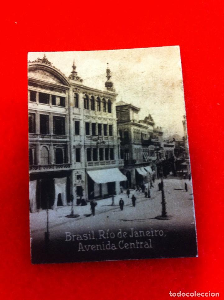 Cartes Postales: MINI POSTAL. &Aacute;LBUM ESPA&Ntilde;A Y LA AM&Eacute;RICA LATINA. BRASIL. R&Iacute;O DE JANEIRO. AVENIDA CENTRAL. N&ordm; 1920