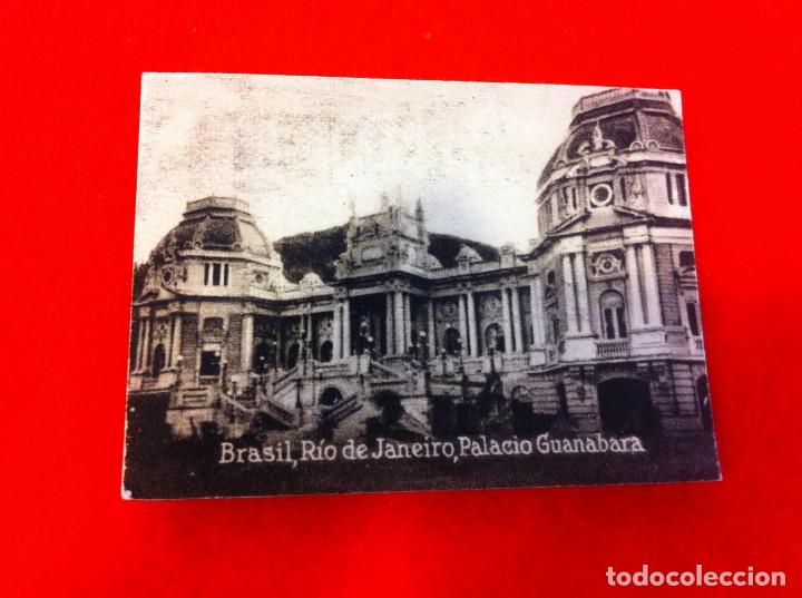 Postcards: MINI POSTAL. &Aacute;LBUM ESPA&Ntilde;A Y LA AM&Eacute;RICA LATINA. BRASIL. R&Iacute;O DE JANEIRO. PALACIO GUANABARA. N&ordm; 1902