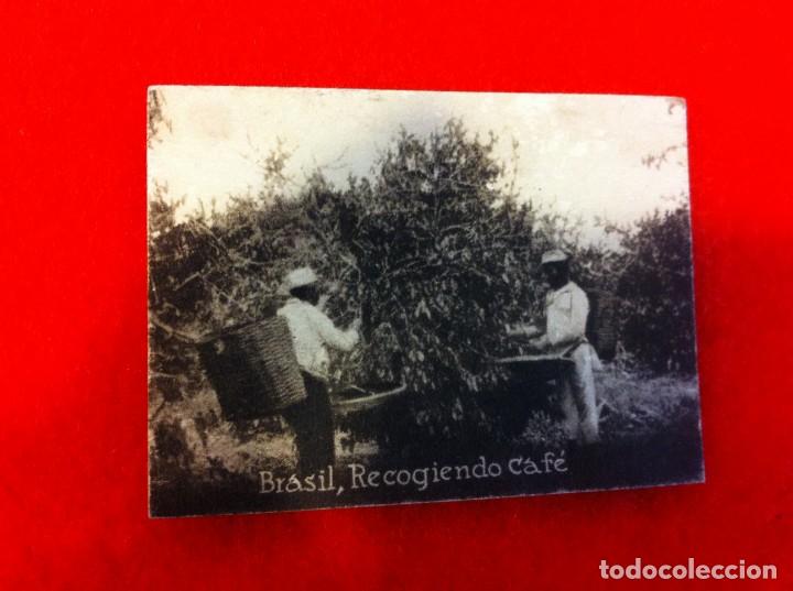Postkarten: MINI POSTAL. &Aacute;LBUM ESPA&Ntilde;A Y LA AM&Eacute;RICA LATINA. BRASIL. RECOGIENDO CAF&Eacute;. N&ordm; 1940