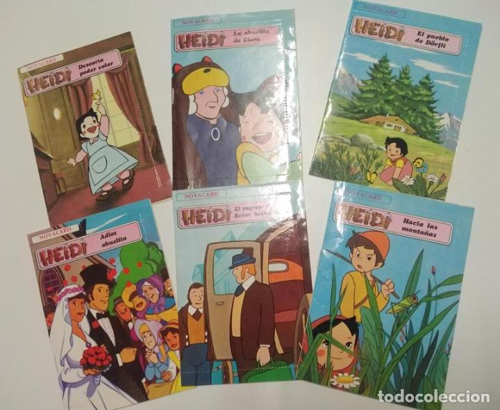 Postales: Novacard. Cuentos postal Heidi. Lote