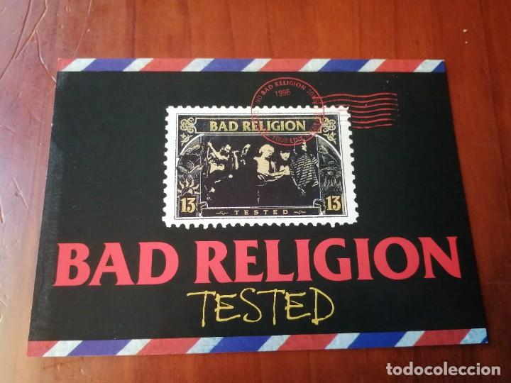 Postales: postal BAD RELIGION TESTED - Foto 1