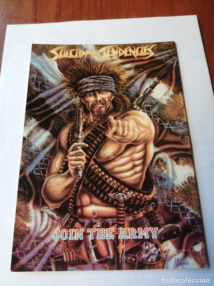 Postales: postal SUICIDAL TENDENCIES JOIN THE ARMY - Foto 1