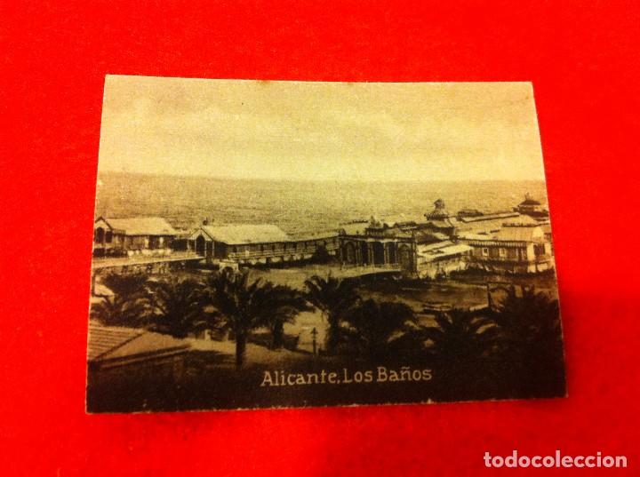 Postales: MINI POSTAL. &Aacute;LBUM ESPA&Ntilde;A Y LA AM&Eacute;RICA LATINA. ALICANTE. LOS BA&Ntilde;OS. N&ordm; 1261