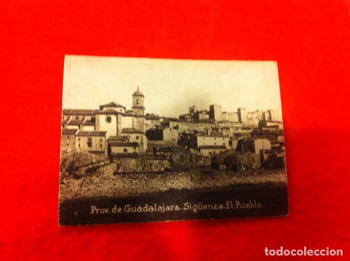 Postales: MINI POSTAL. &Aacute;LBUM ESPA&Ntilde;A Y LA AM&Eacute;RICA LATINA. GUADALAJARA. SIG&Uuml;ENZA. EL PUEBLO. N&ordm; 84