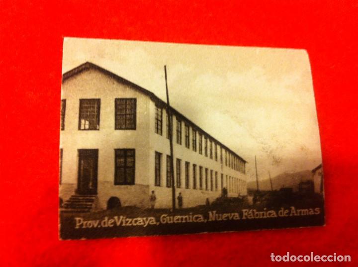 Cartes Postales: MINI POSTAL. &Aacute;LBUM ESPA&Ntilde;A Y LA AM&Eacute;RICA LATINA. VIZCAYA. GUERNICA. F&Aacute;BRICA DE ARMAS. N&ordm; 1336