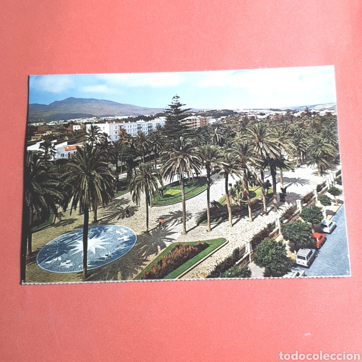 Postales: (CEP.4) TARJETA POSTAL CIRCULADA. MELILLA. PARQUE HERN&Aacute;NDEZ - Foto 1