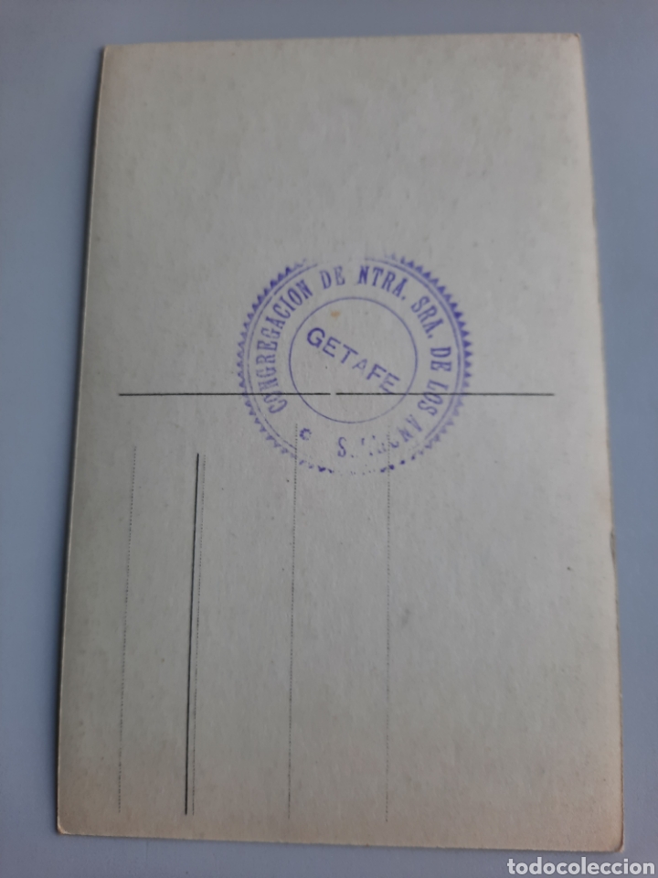Postales: Postal recuerdo Ntra. Sra. De los &Aacute;ngeles. Getafe - Foto 2