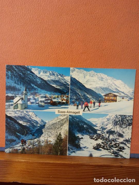 Postales: SAAS-ALMAGELL, WALLIS. BONITA POSTAL. NUEVA. - Foto 1