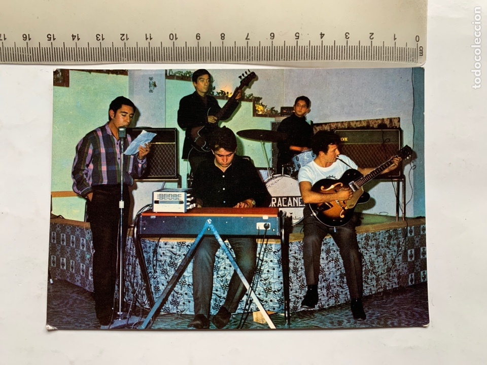Postales: POSTAL. CONJUNTO MUSICAL LOS HURACANES. DISCOS REGAL - EMI. EDICIONES ORTIN-ROYO.