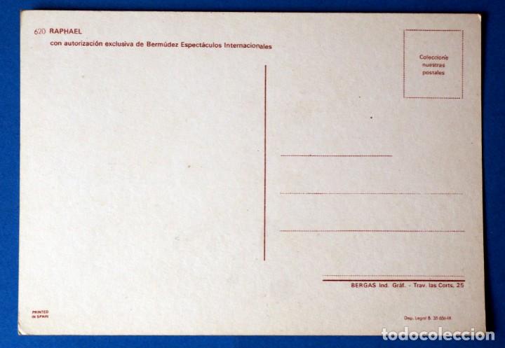 Postales: POSTAL DE RAPHAEL. - Foto 2