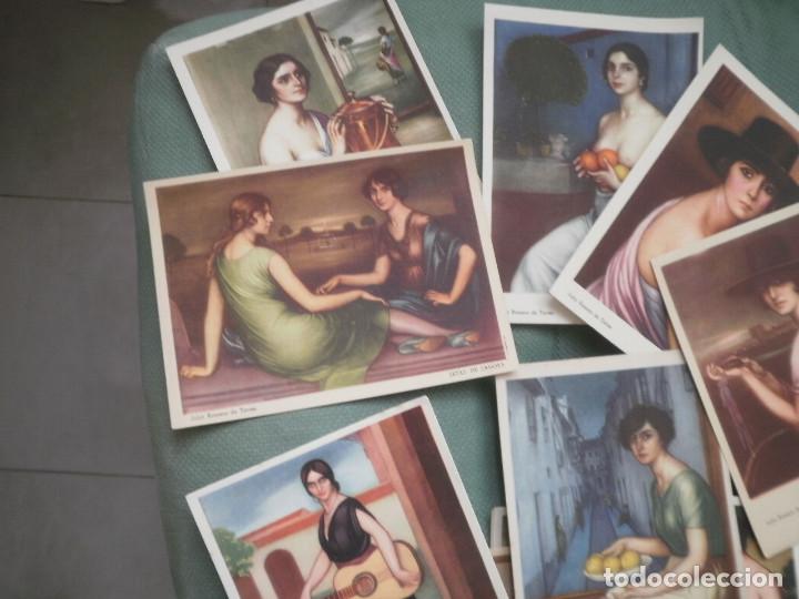 Postales: Lote de postales de Romero de Torres. - Foto 1