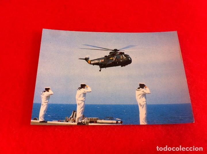 Cartoline: POSTAL ARMADA ESPA&Ntilde;OLA. HELIC&Oacute;PTERO SIKORSKY...POSTAL NO ESCRITA